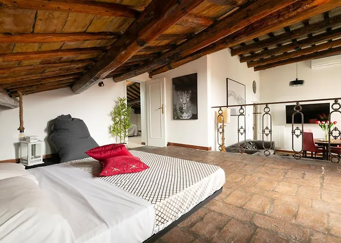 Apartament Rooftop Campo Dei Fiori Rzym