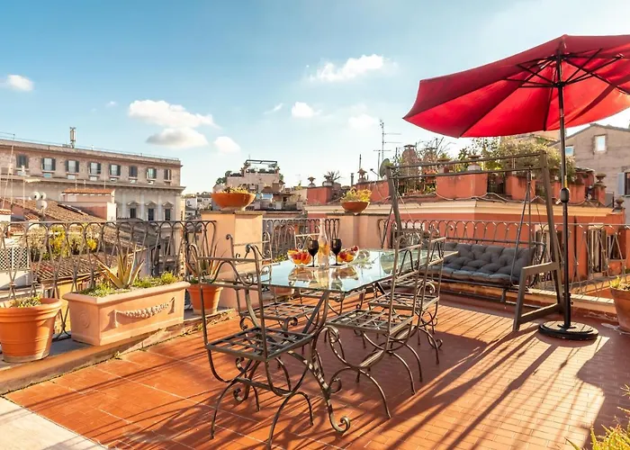 Rooftop Campo Dei Fiori Apartment Rome