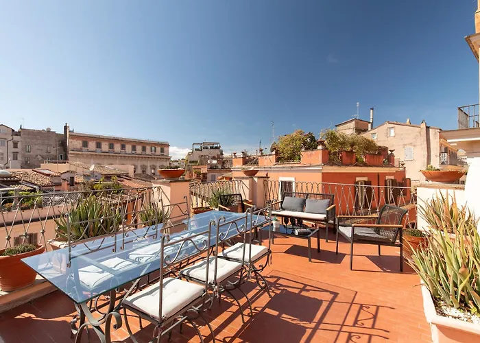 Rooftop Campo Dei Fiori Apartment Rome